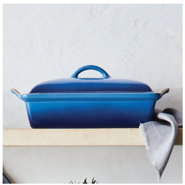 Azure Heritage Rectangular Casserole