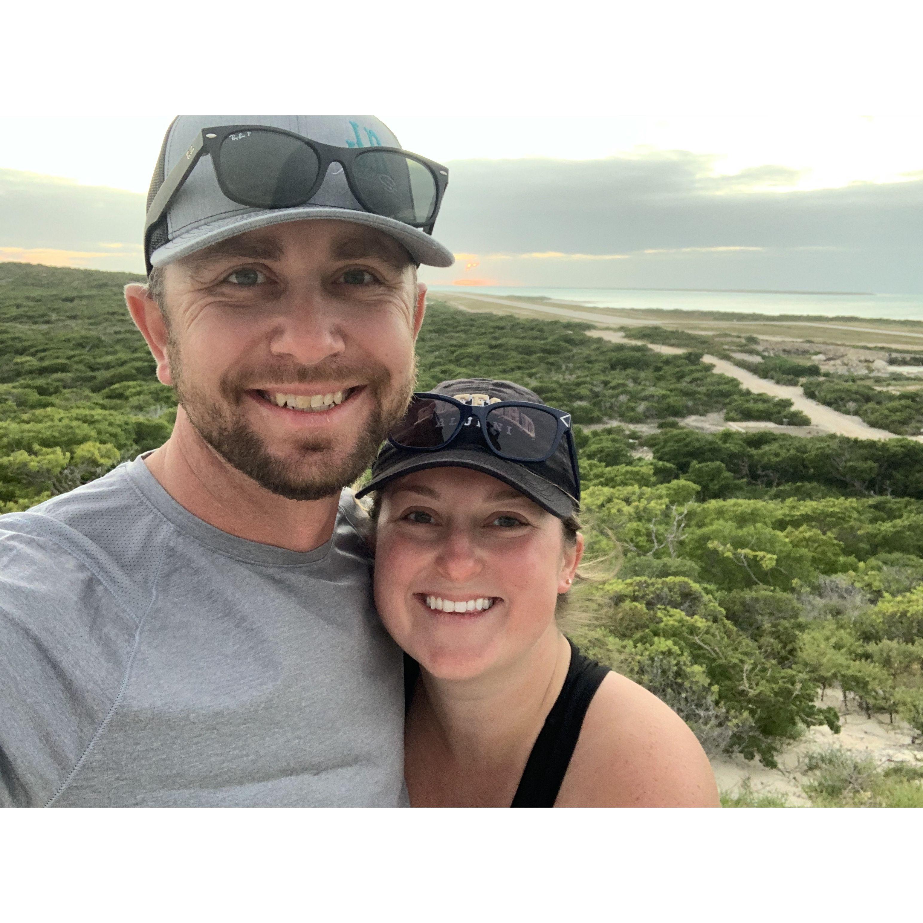 Trail walk in Turks & Caicos
