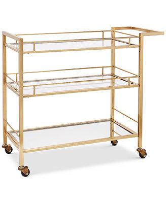 Barware with a Twist Bar Cart
