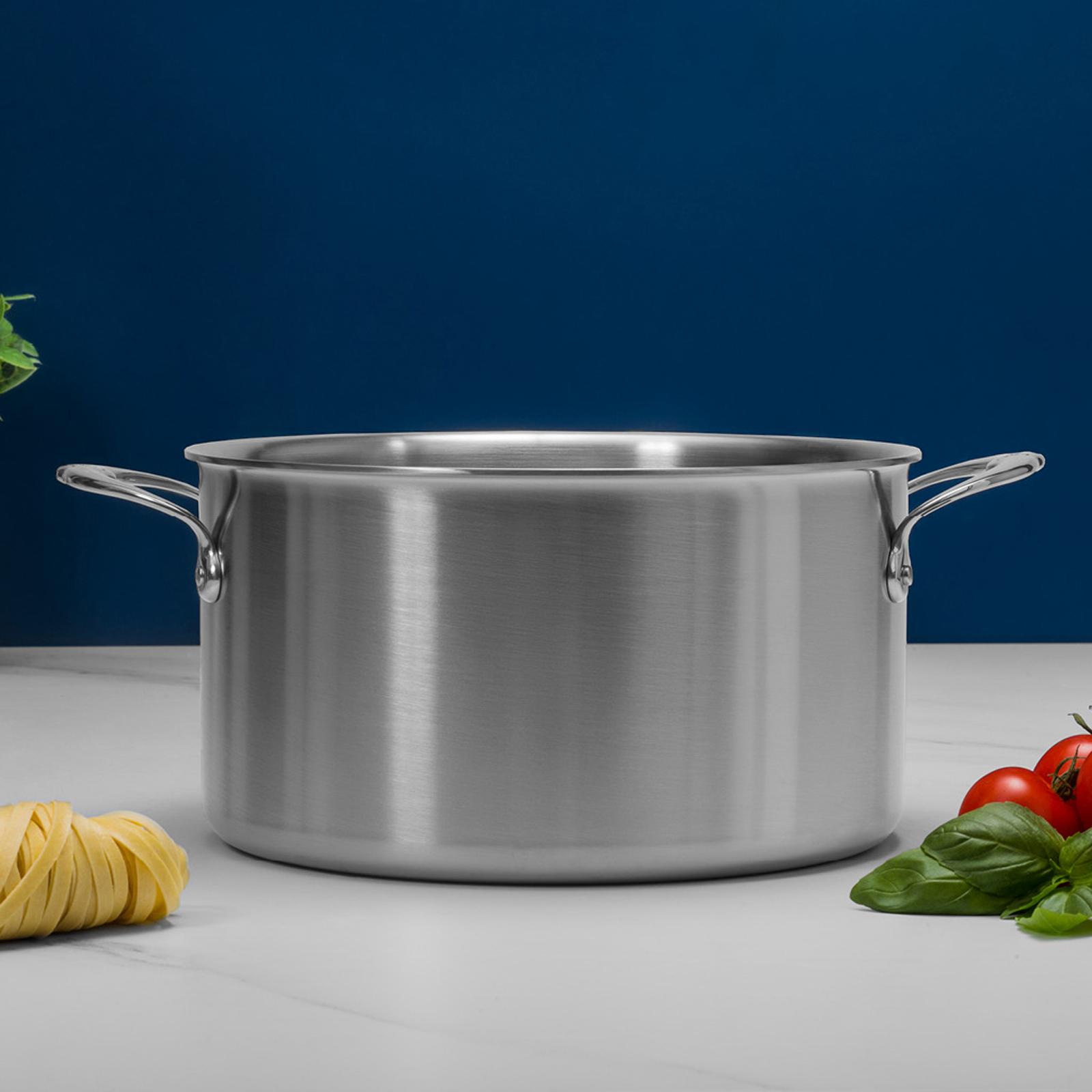 Hestan ProBond Forged Stainless Steel - 8 Qt Covered Stock Pot