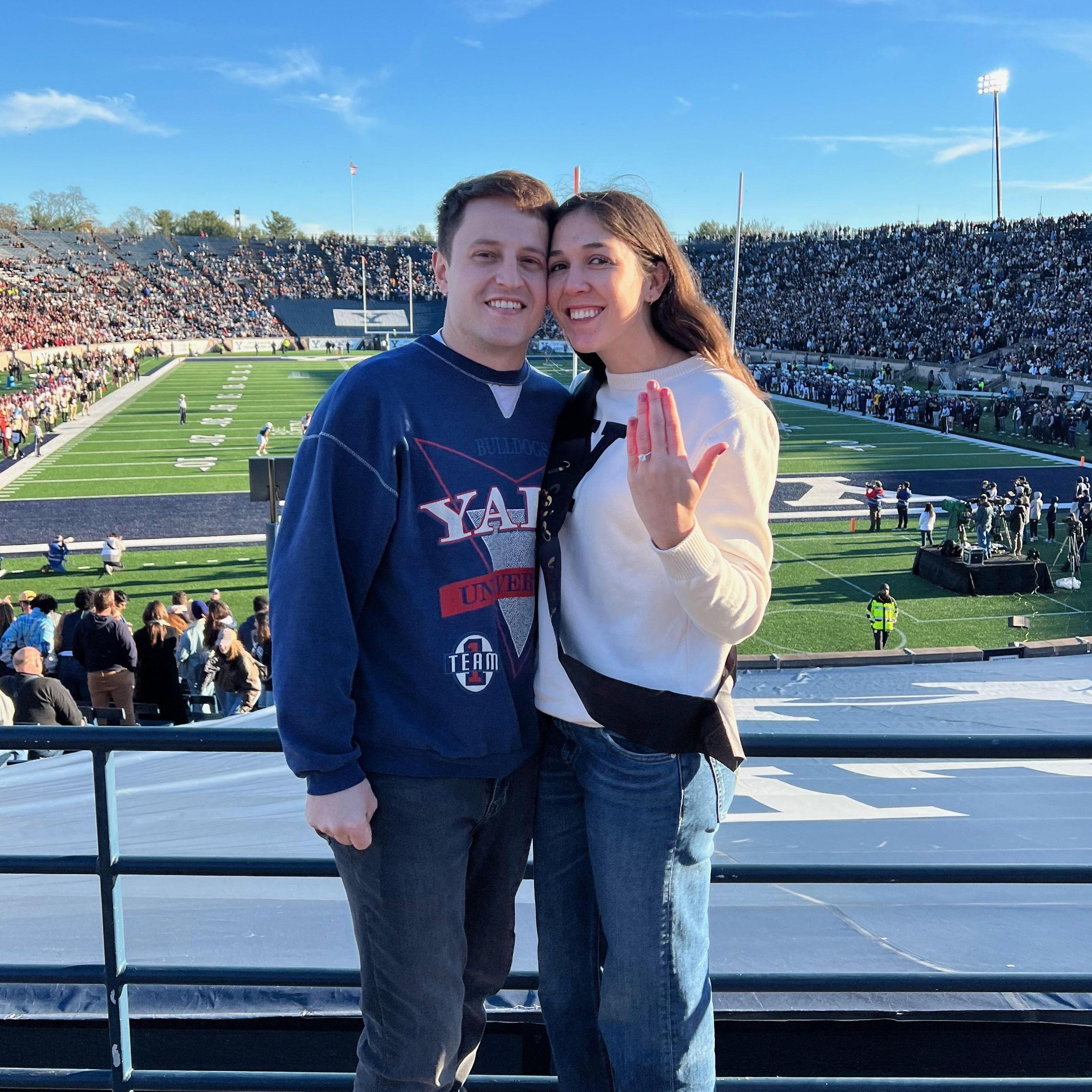To top off the weekend, Yale beat Harvard 23-18.