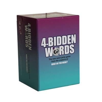 4-Bidden Words by What Do You Meme? Game