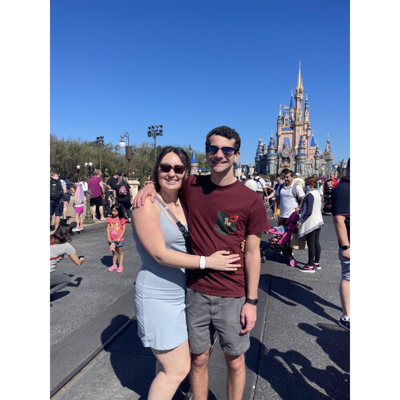 Our first vacation together to the Happiest Place on Earth.