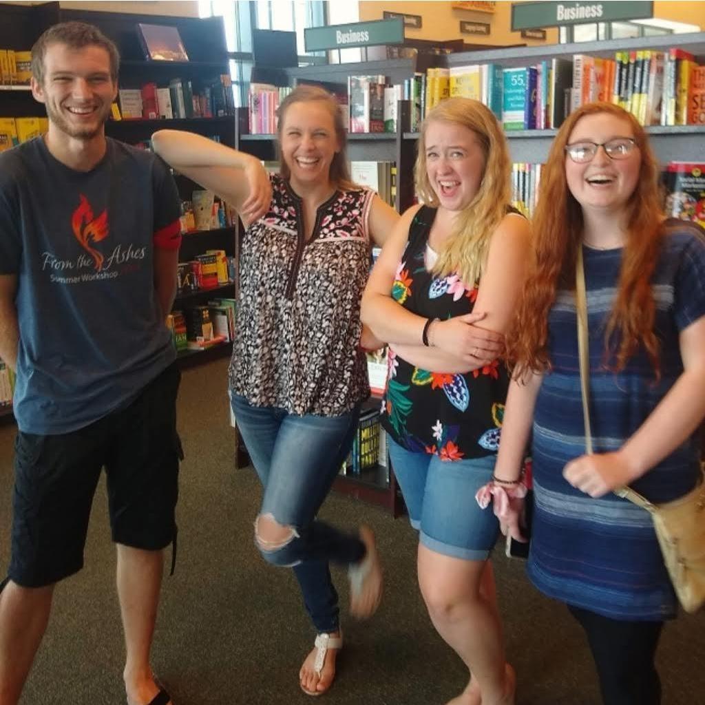 That time we went to a Nadine Brandes book signing in Kansas City.
