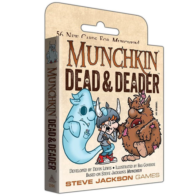 SJG Munchkin Dead & Deader -Strategy Card Game Expansion - for 3 to 6 Players and Ages 14+