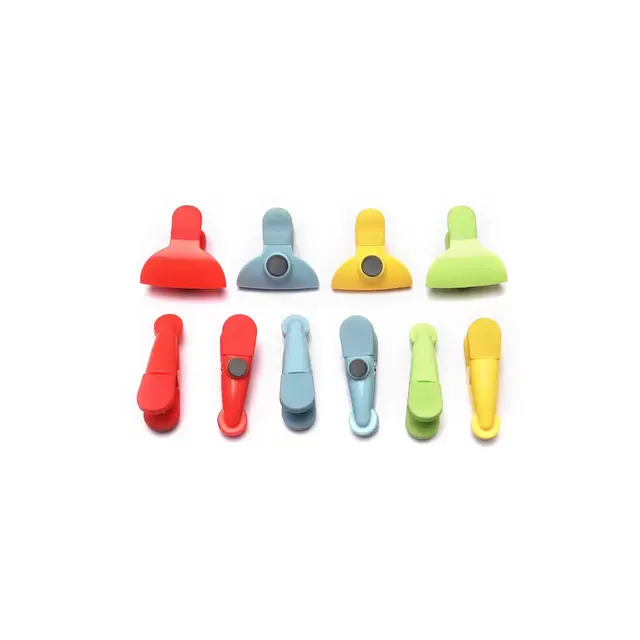 Simply Essential™ Rainbow Magnetic Bag Clips (Set of 10)