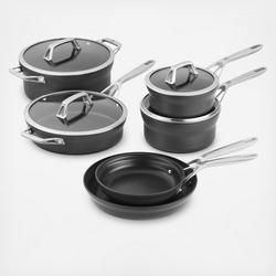 ZWILLING Clad Xtreme 10-Piece Polished Stainless Steel Cookware Set +  Reviews, Crate & Barrel