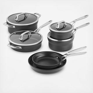 10-Piece Nonstick Setitalian Design Cookware Set