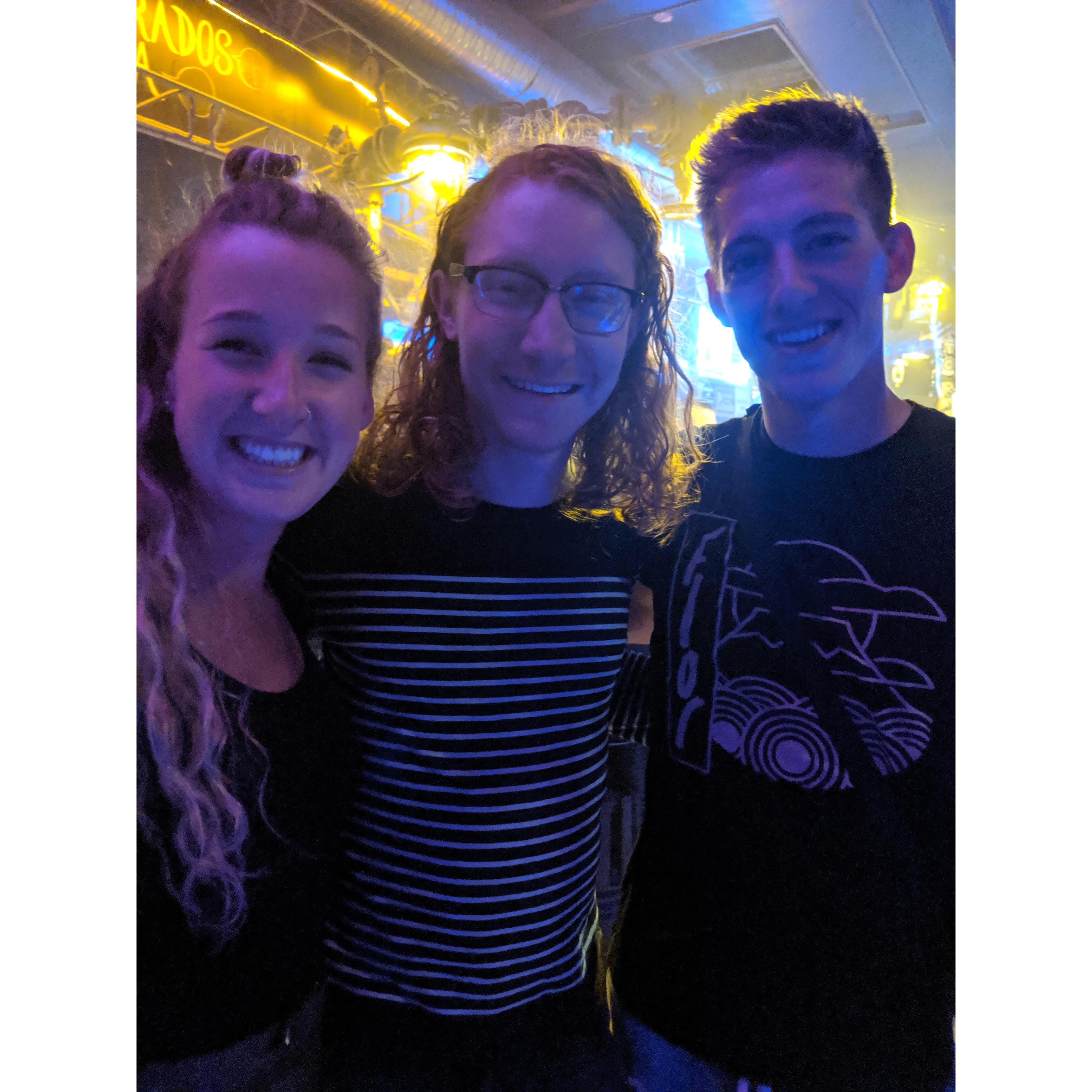 We met our favorite band in Prague!