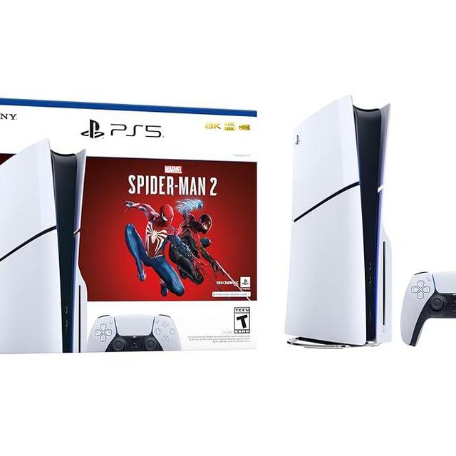 PlayStation 5 Console -  Marvel’s Spider-Man 2 Bundle (slim)