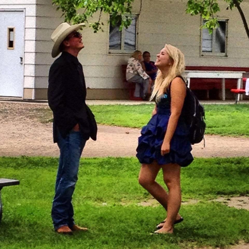 One of Kalyn’s favorite photos from camp. It was formal lunch!