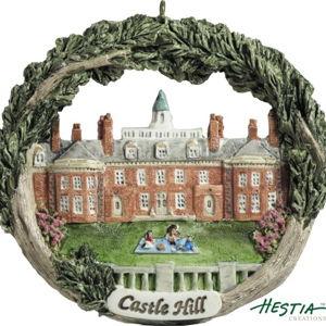 Castle Hill on the Crane Estate Christmas Ornament