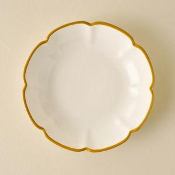 Luna Scalloped Pasta Bowl