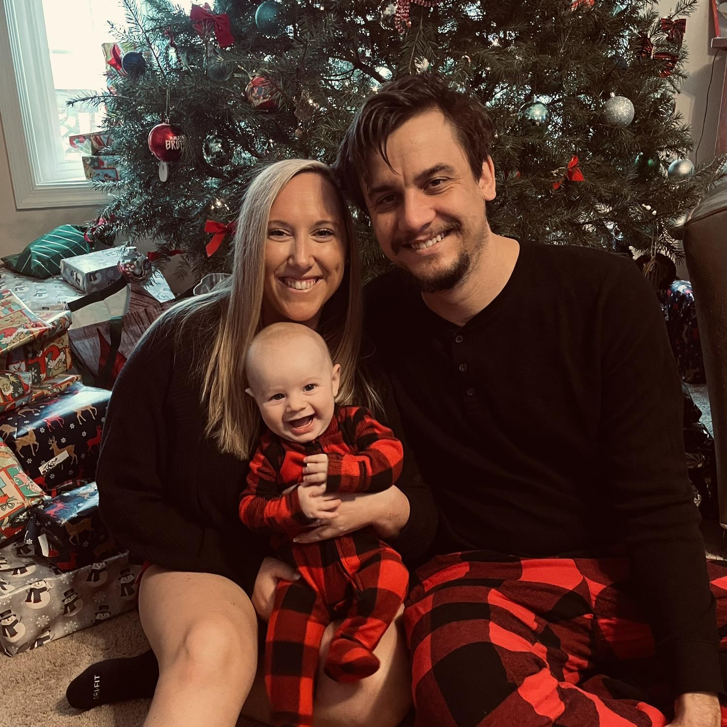 Our first Christmas as a family of three