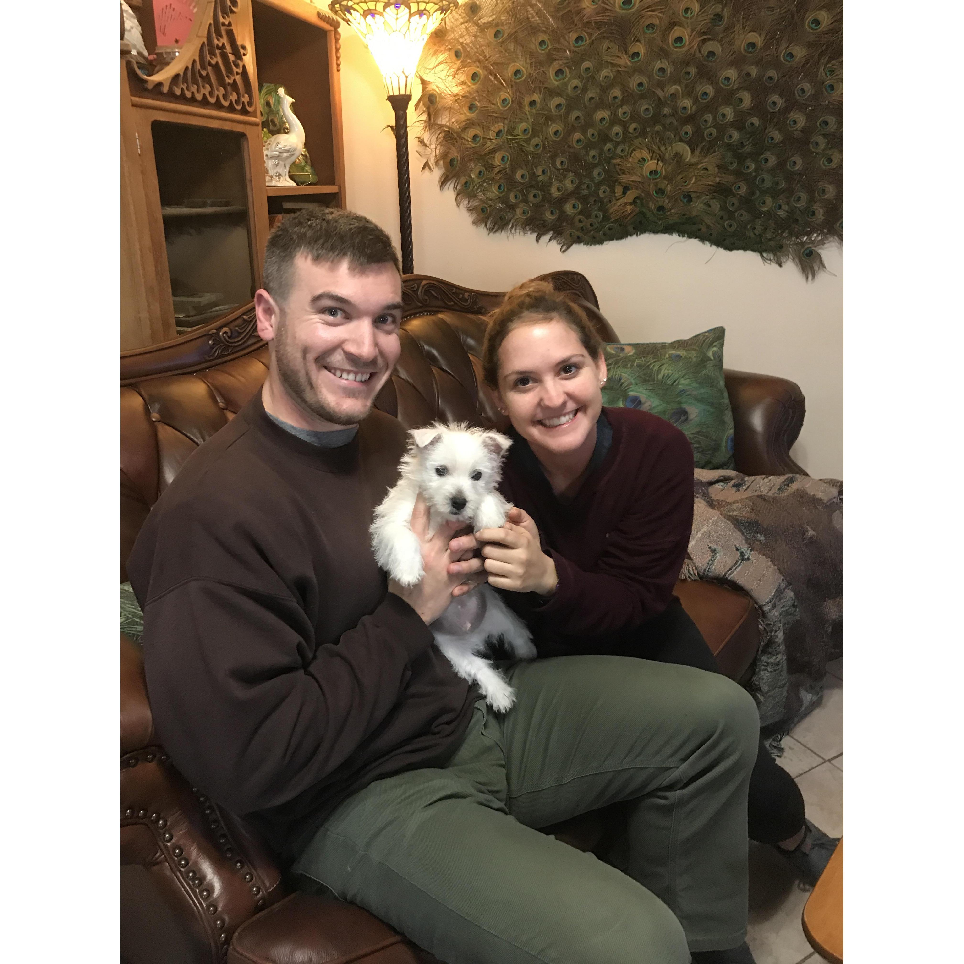 The day our family grew! December 29, 2017
