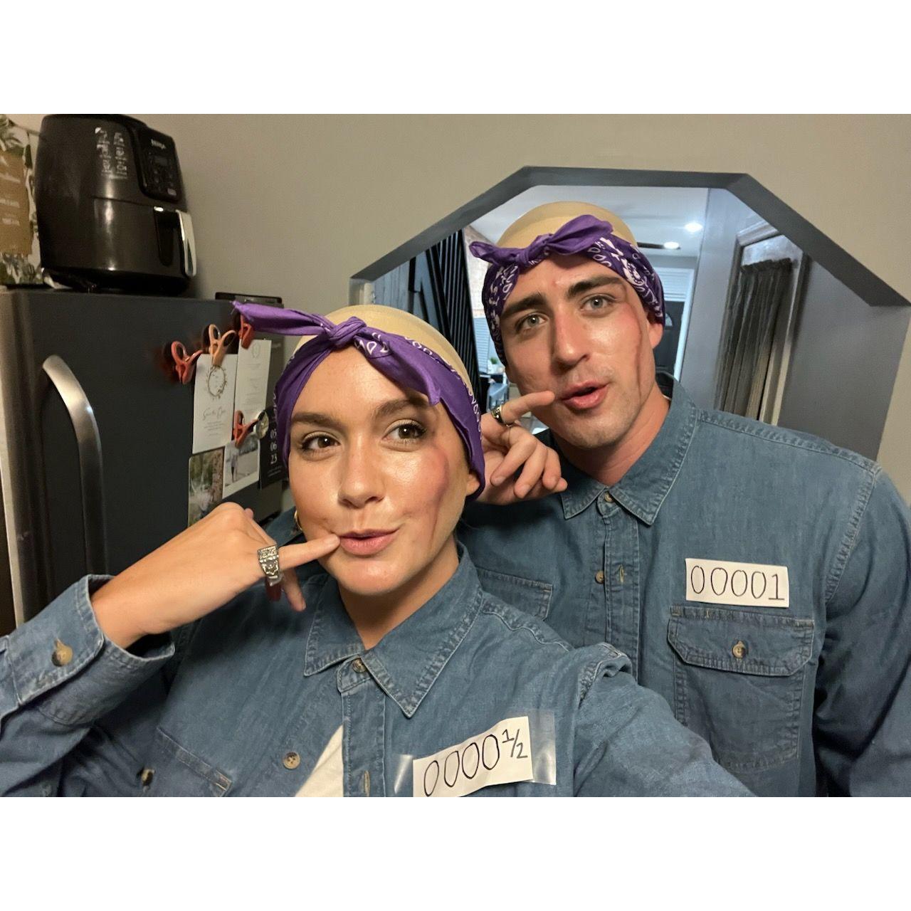 Mini Me and Dr. Evil for Halloween