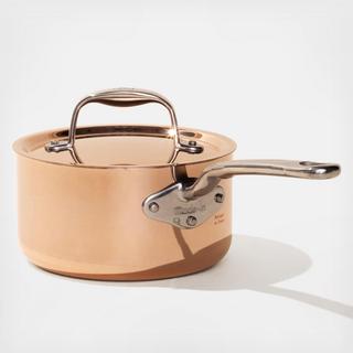 Copper Saucepan with Lid