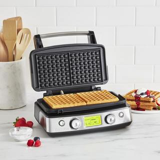 Elite Electrics 2-Square Waffle Maker