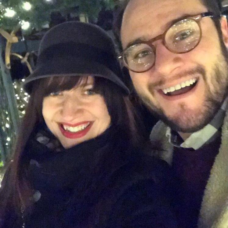 Year one of our Christmas tradition started at the Botanical Gardens Light display!