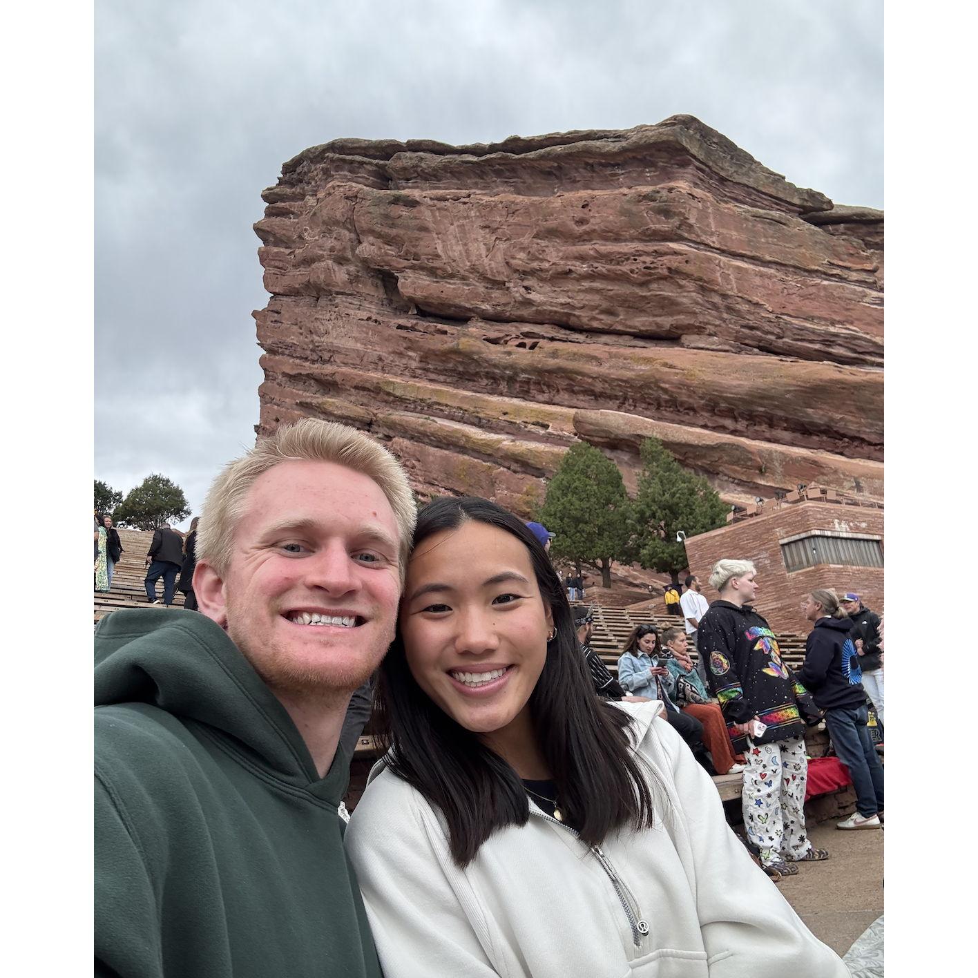 May 2025, Lia graduated and we took a trip to Denver, CO. We ate lots of good food, went to Red Rocks Amphitheatre for the first time and saw a Colorado Rockies game!