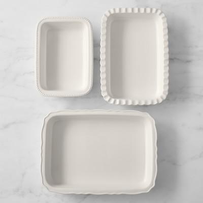 Williams Sonoma Stoneware Rectangular Bakers, Set of 3