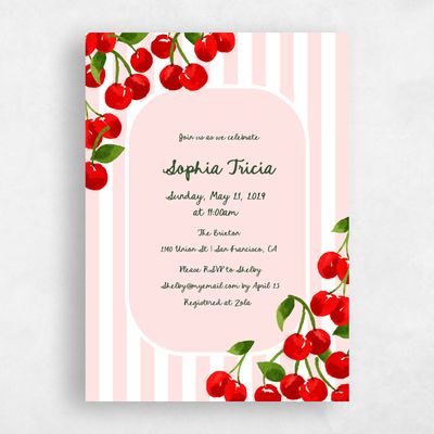 Pink Portrait Wedding Wedding Shower Invitation - Mairwen Portrait