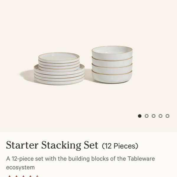 Starter Stacking Set - color Steam