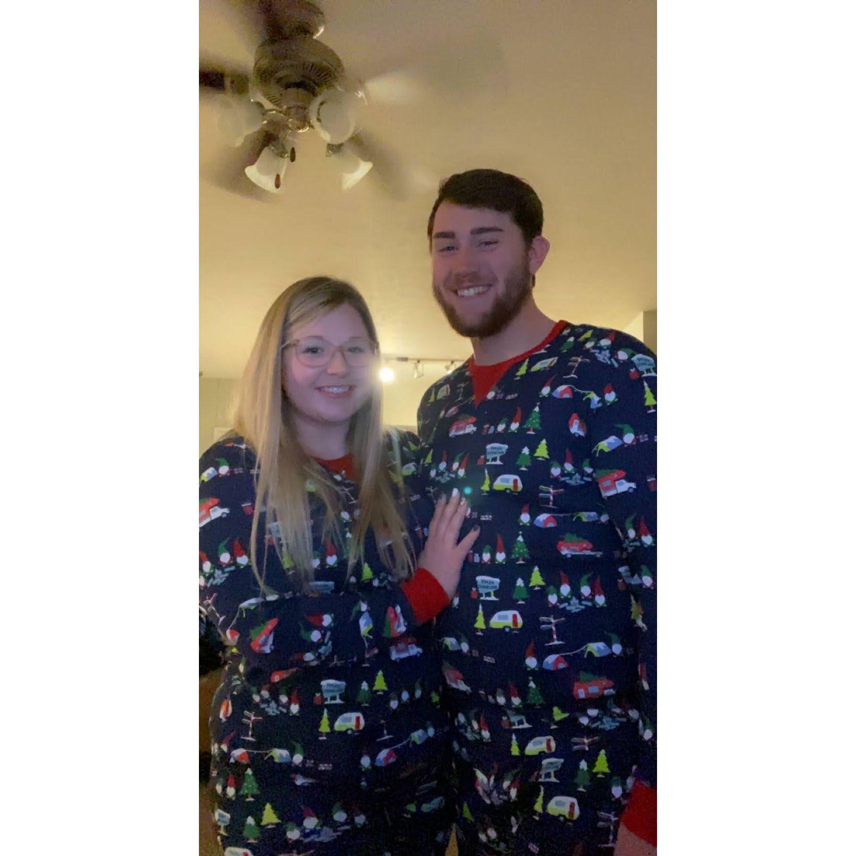 December 2021: Our first Christmas!