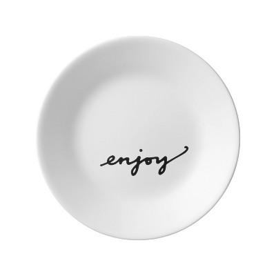 Corelle 6.8" Glass Enjoy Mini Plates White