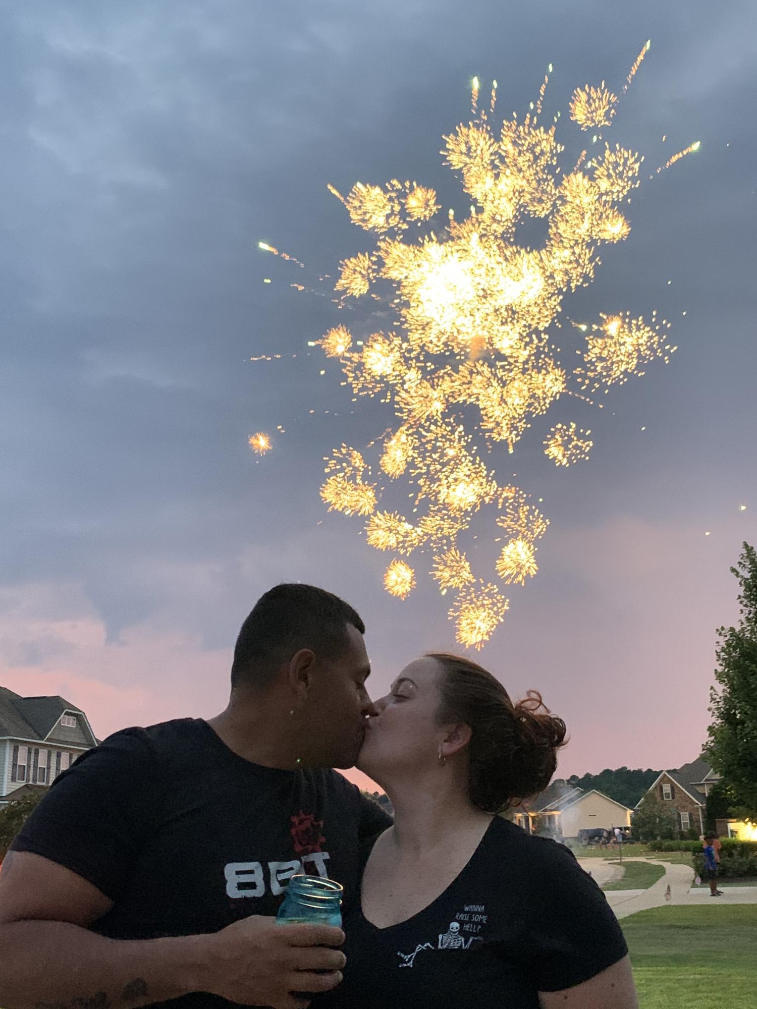 Our very first photo together.