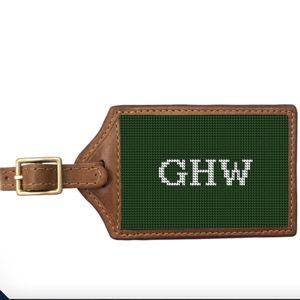 Monogrammed Luggage Tag