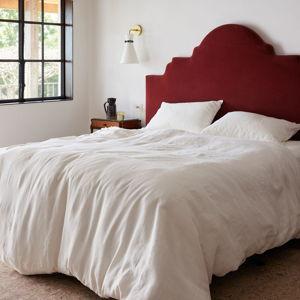 Cultiver Linen Duvet Cover (Ivory - King)