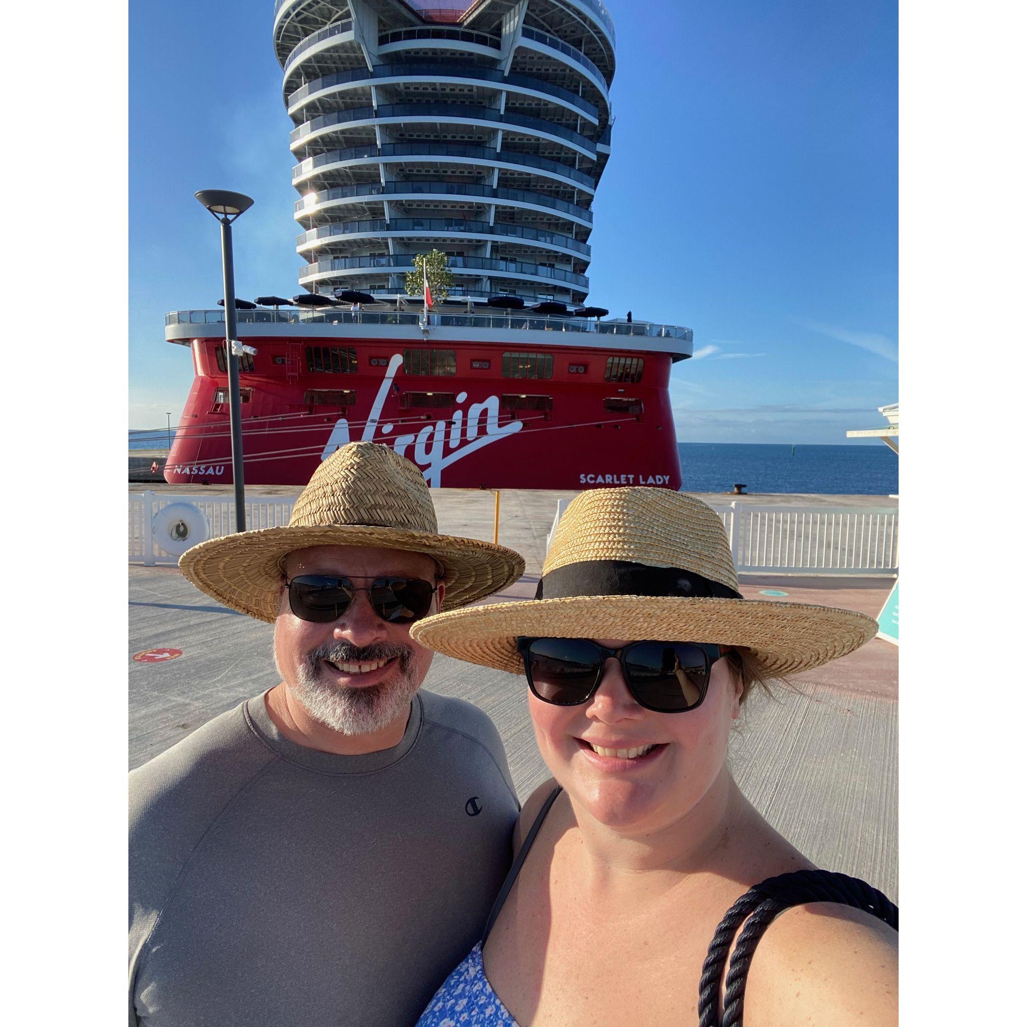 Ringing in 2023 aboard Virgin Voyages.