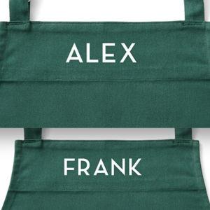 Williams Sonoma Classic Solid Apron, Personalized (Dark Green)