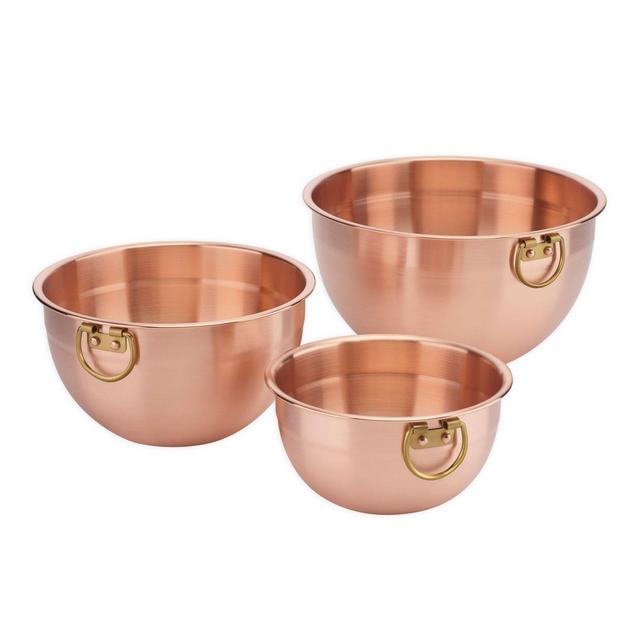 Cuisinart® 3-Piece Mixing Bowl Set in Copper