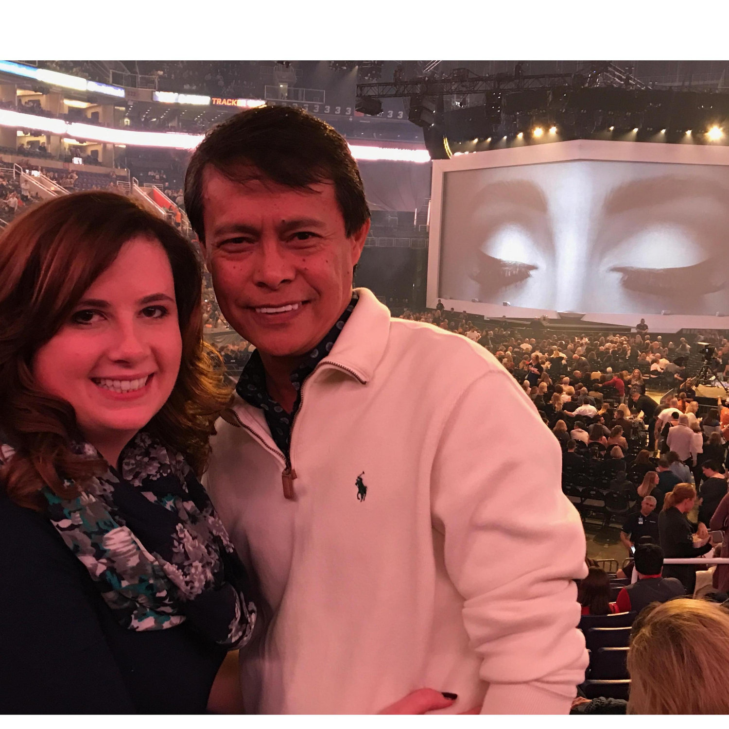 Ren`s very first concert to see THE Adele.