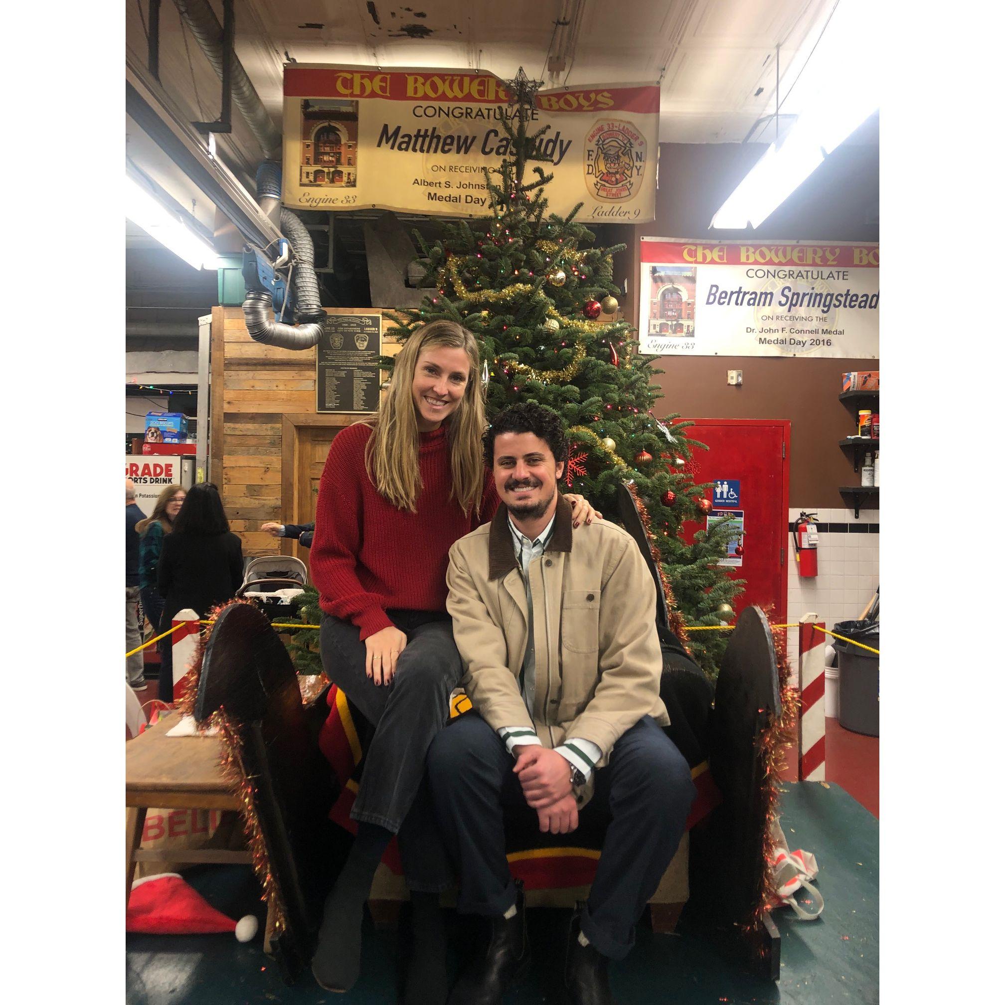 Dad's Firehouse Christmas Party