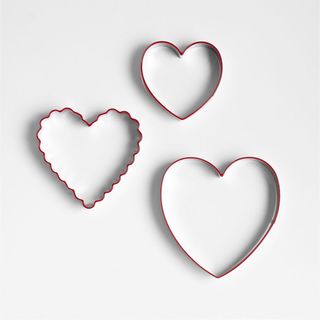 Valentine's 3-Piece Cookie Cutter Set