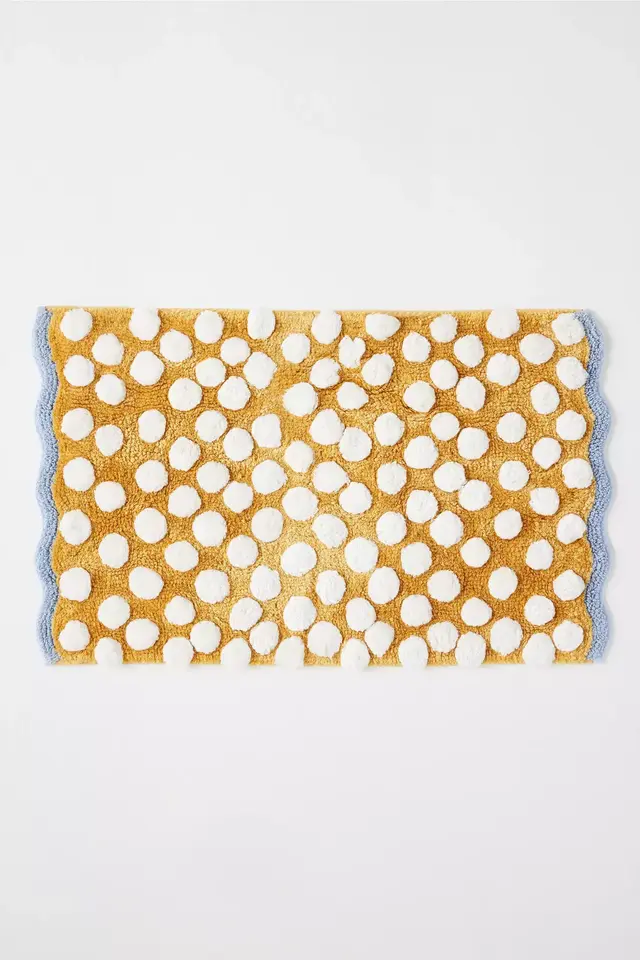 Maeve Polka Dot Tufted Bath Mat