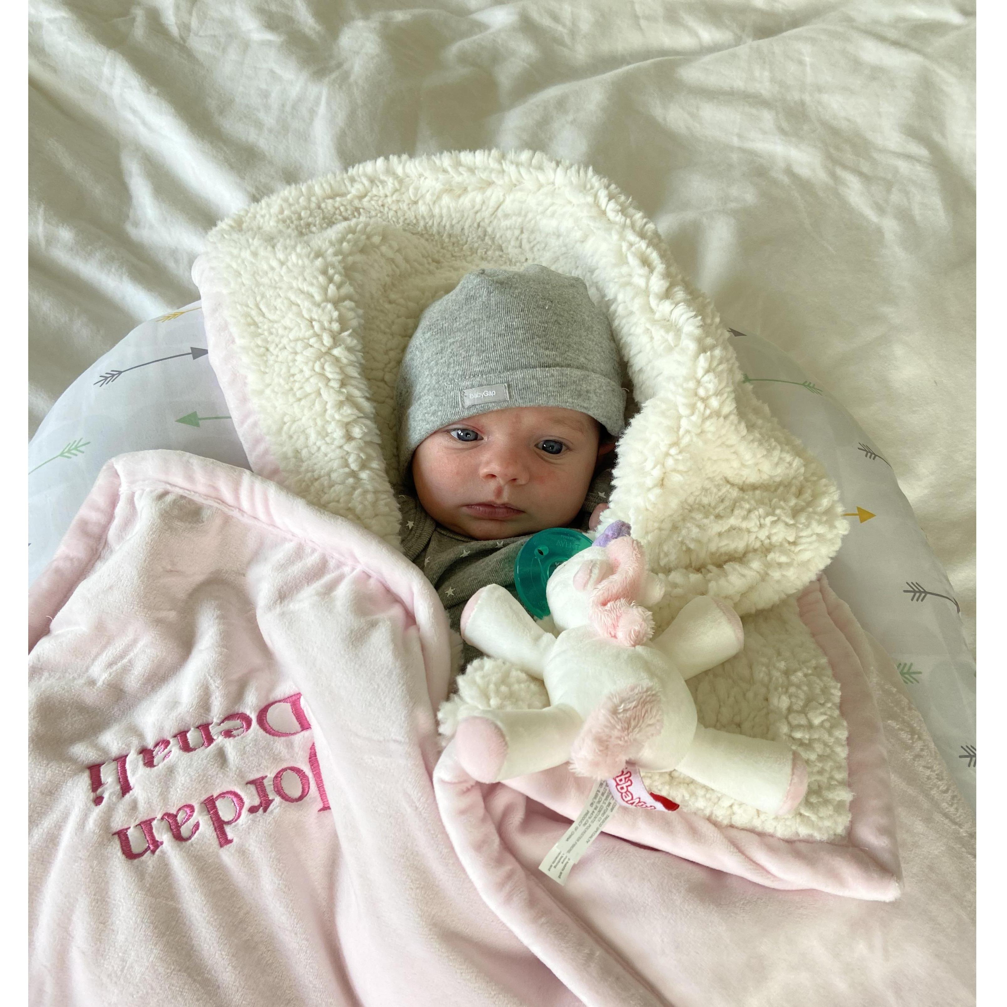 Our daughter Jordan Denali U'Ren joined us on September 5, 2021 :)