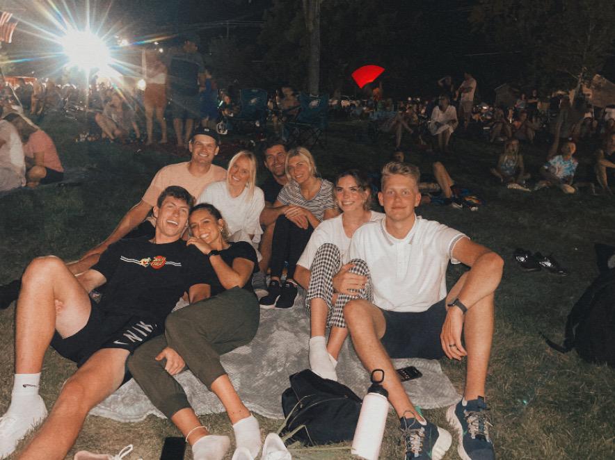 Fireworks and friends!