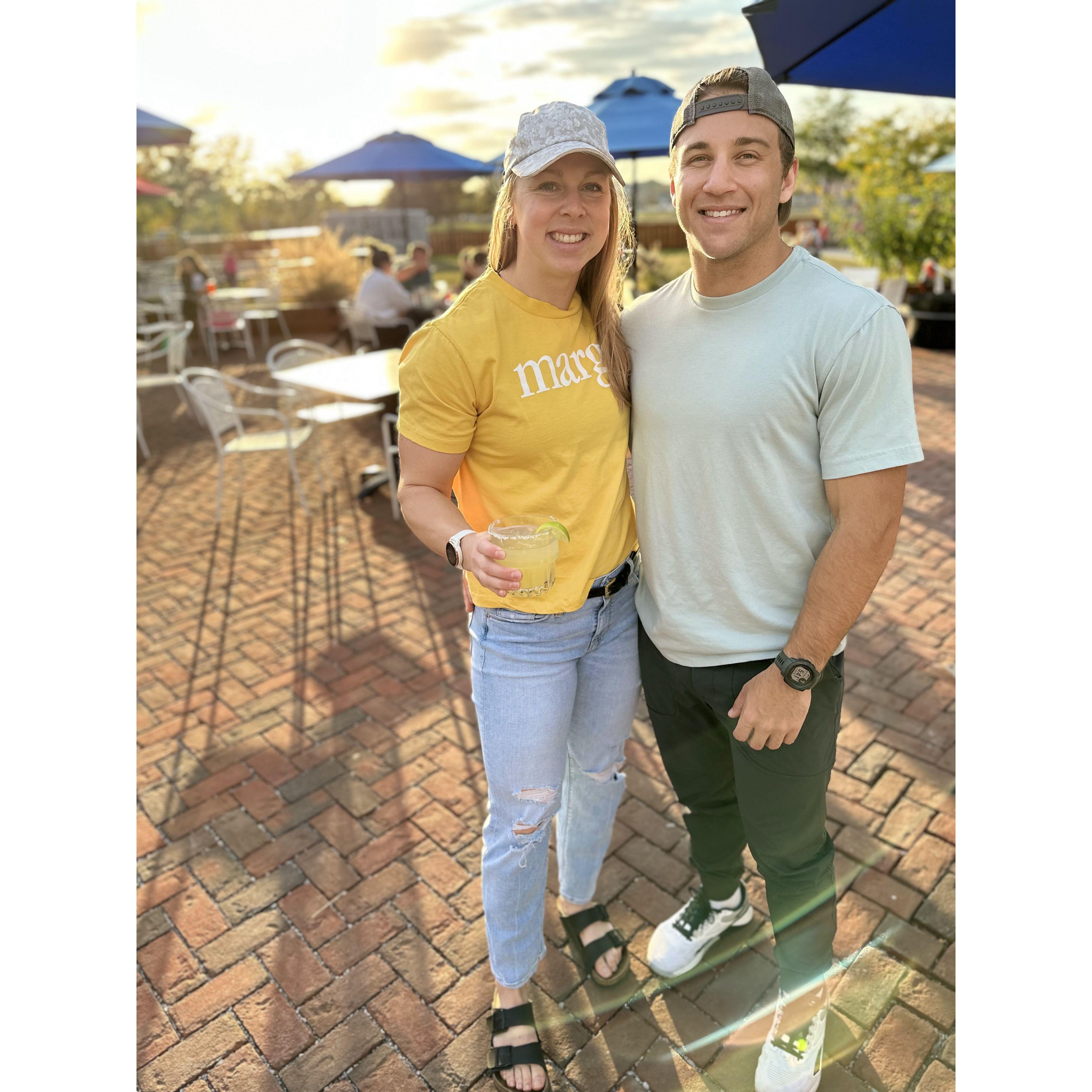 Big Grove Brewery was our first "real" date & is close to our IA City apt, so it remains a frequent date night.