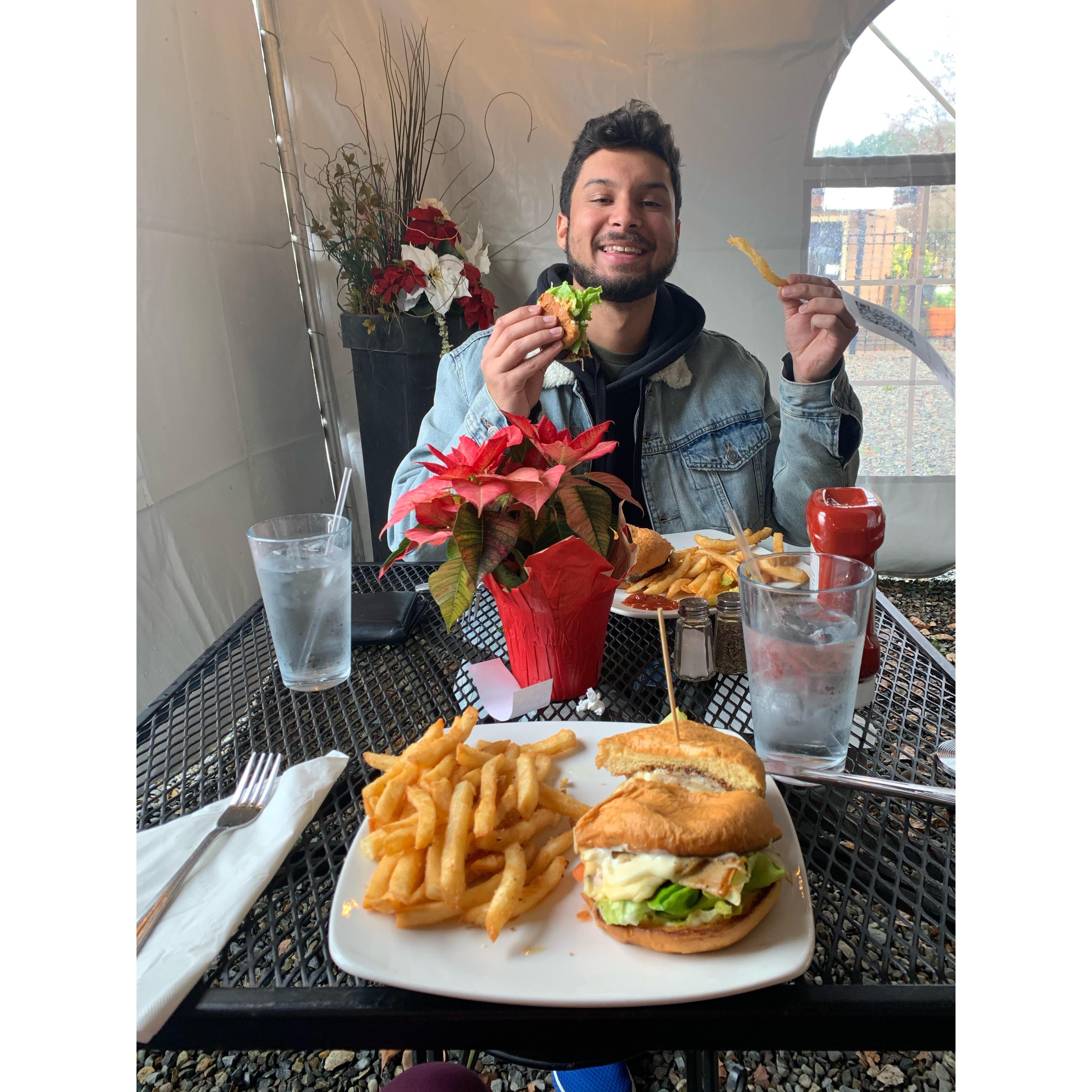 My cute lunch date :)