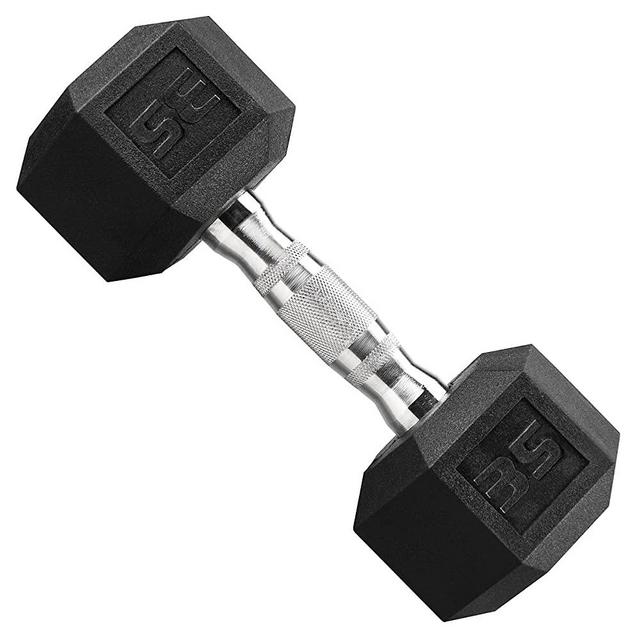 VIGBODY Hex Dumbbell Barbell, Hex Black Dumbbells Free Weights with Metal Handles for Home Gym Lifting Weights, Free Weights Hand Hex Dumb Bells for Women, Men