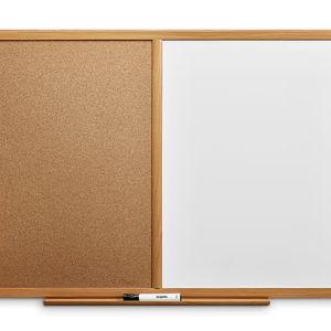 Staples Standard Cork & Dry Erase Whiteboard, 3' x 2' (28323-CC) | Staples