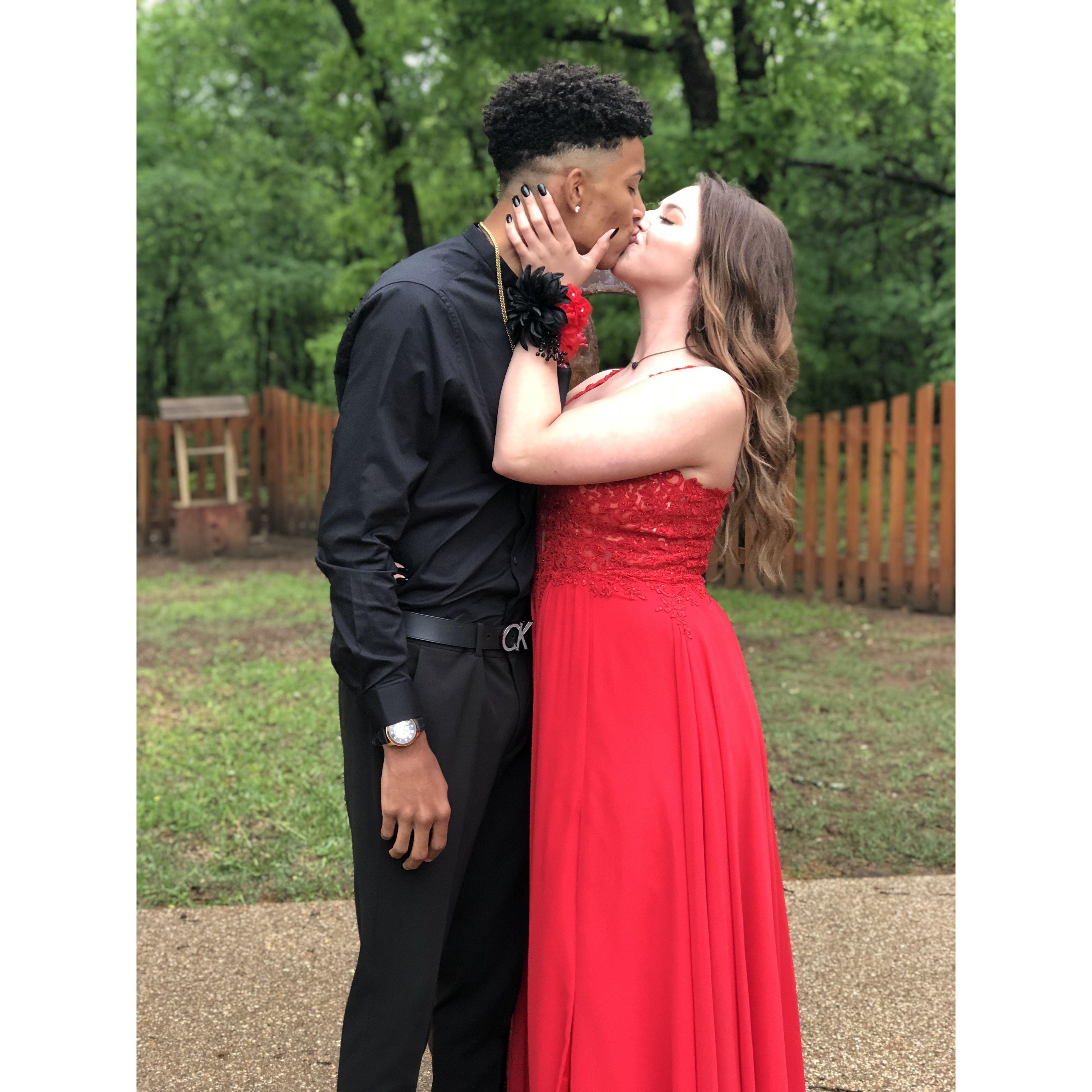 When we went to prom
