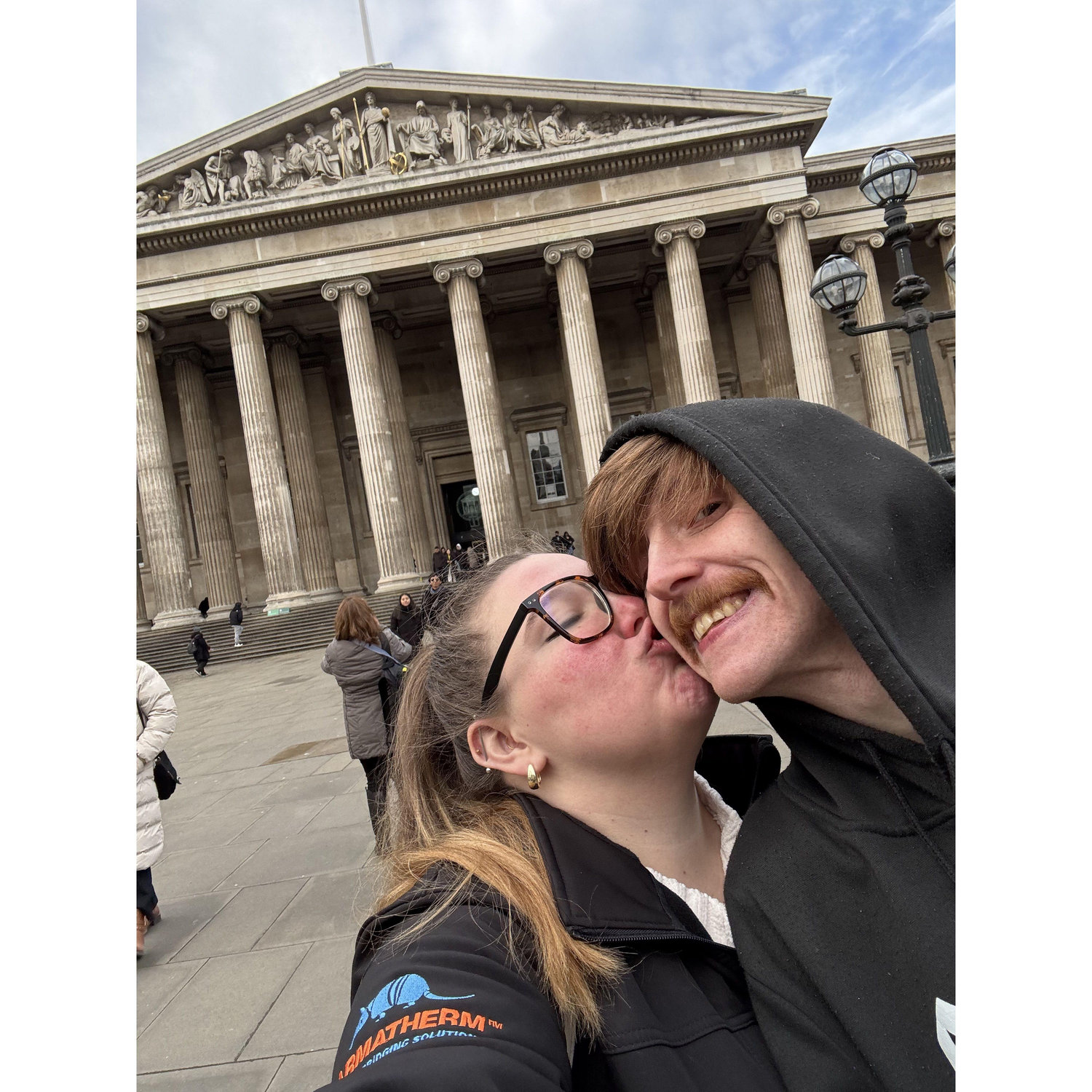 Cheek kisses for the win!