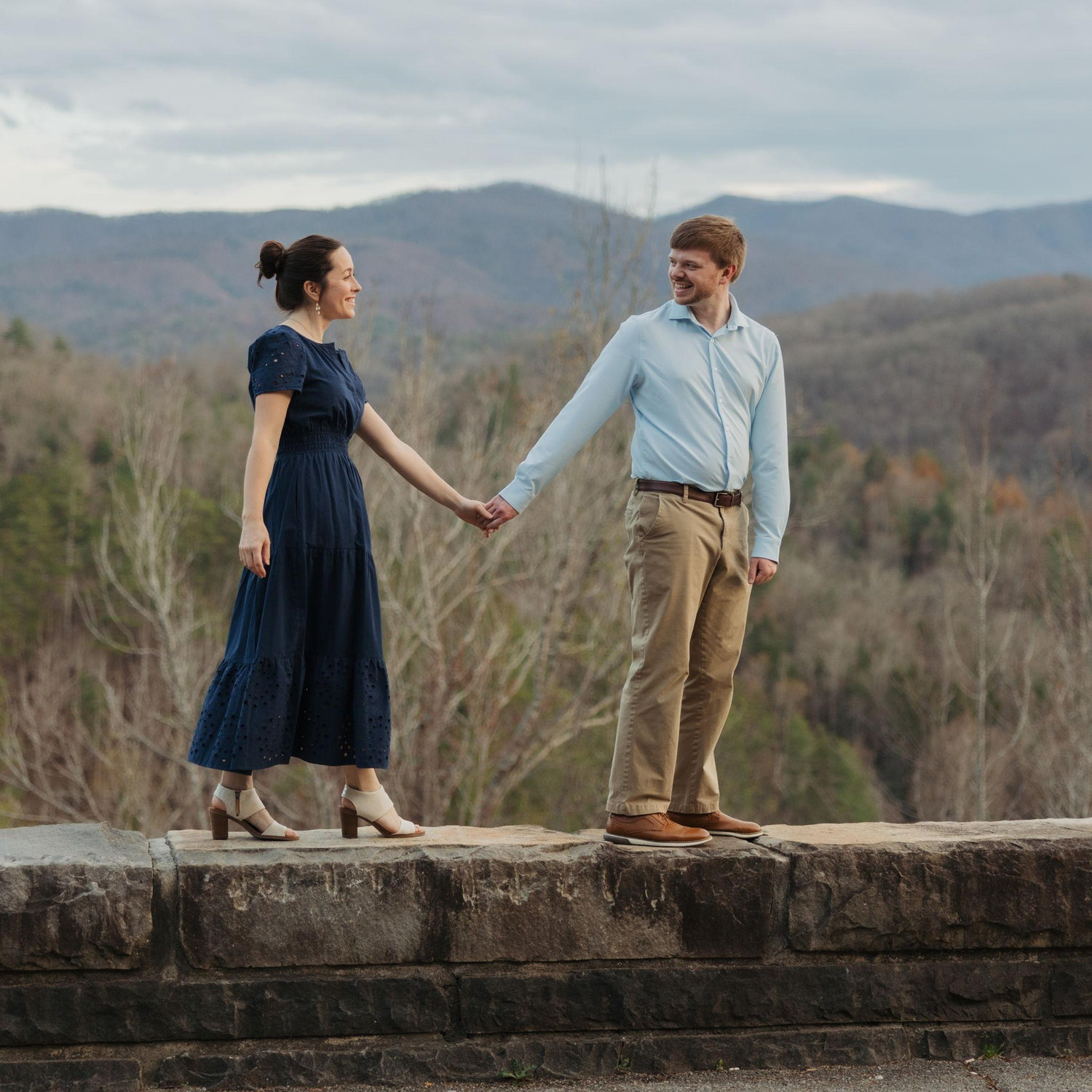 We both love the Tennessee mountains!