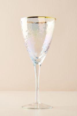 Zaza Lustered Wine Glasses, Set of 4