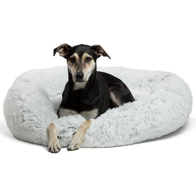 Calming Shag Vegan Fur Donut Cuddler - 36"x36"